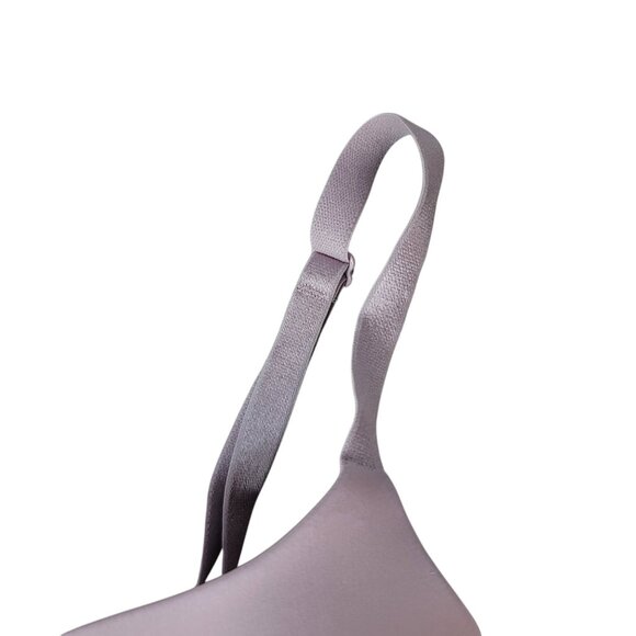 Victoria's Secret Seamless T Shirt Bra Purple 32DDD Underwire Lightly Lined Demi - Picture 4 of 12